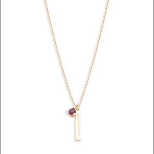 Kate Spade Amethyst “Royal Treatment” Necklace